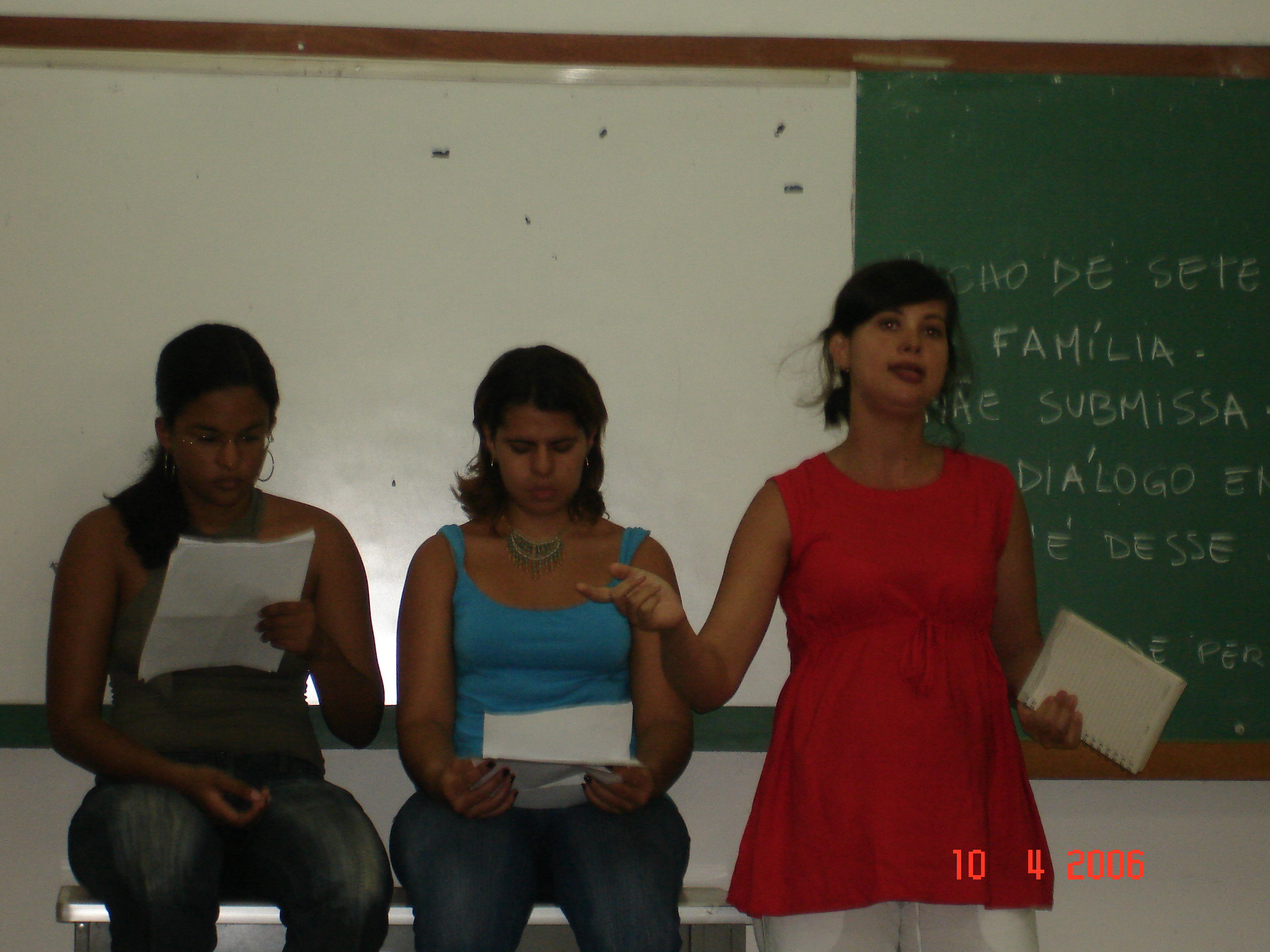 Ana Carolina, Fabiana e Jaci