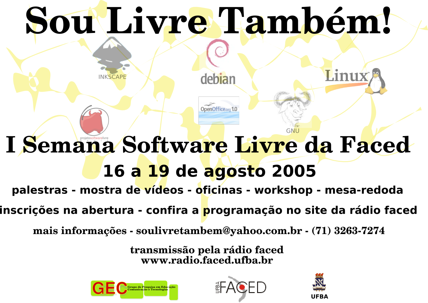 Cartaz de divulga��o